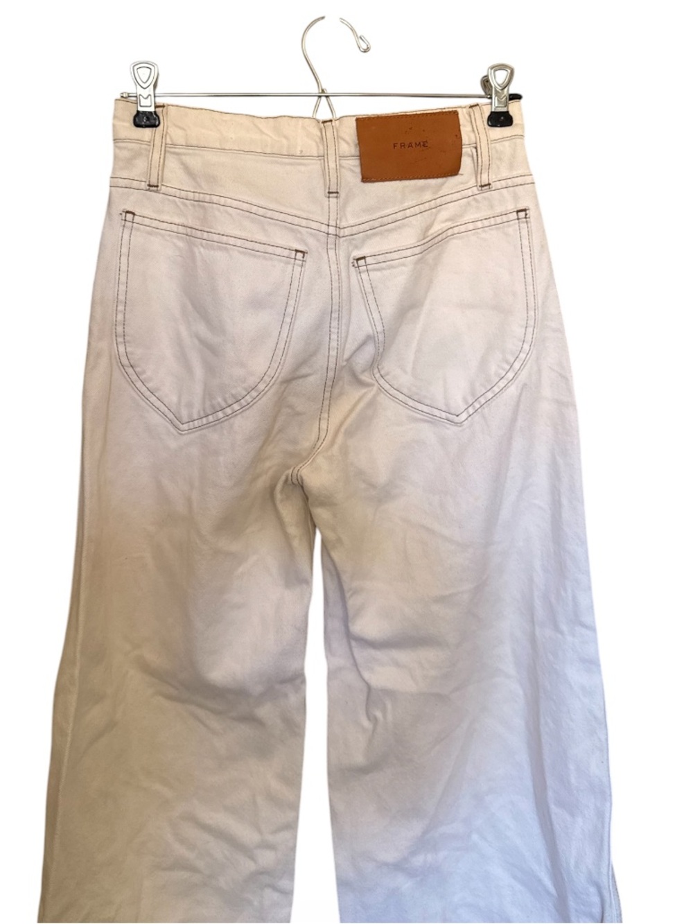 Frame Le Italien Wide Crop Jeans - Picture 7 of 8